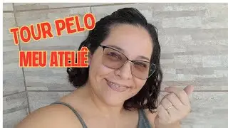 🚨Tour pelo meu ateliê🚨 Um dia terei um ateliê dos sonhos