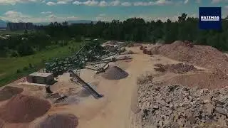 HEYNDRICKX Engineering - Hazemag turnkey recycling plant voor beton -en steenpuin