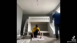 Bunk bed with slide