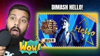 FIRST TIME hearing to DIMASH - Hello | REACTION!!