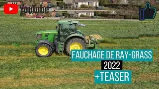 Fauchage de ray-grass 2022 + teaser