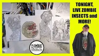 LIVE ZOMBIE INSECTS, Pinups and MORE!!!