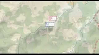 Delay turn 90 -  Into the wingman - Top view