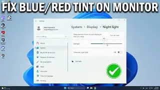 How To Fix Blue or Red Tint on Monitor in Windows 11 or 10 - Easy Fix