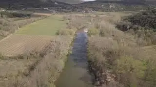 Vid&eacute;o drone de la C&egrave;ze &agrave; Monclus