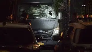 Eight NYPD Vehicles Set Ablaze in Suspected Arson at Brooklyn Precinct