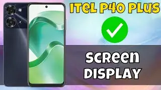 Use full screen app display itel p40 plus | How to use full screen display settings | Screen display