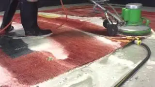 Indo-Gabbeh rug washing