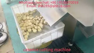 Automatic cassava cutting machine cassava dicing machine cassava cutter cassava processing machine