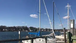 Views of Five Mile River from Rowayton, CT