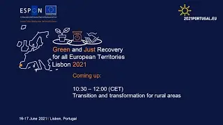 High-level policy debate: Transition and transformation for rural areas
