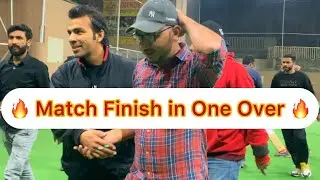 Unbelievable Bowling by Arslan in indoor Cricket Match Lahore | Fast Bowler in indoor cricket Match