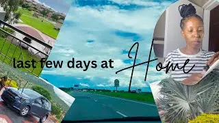 Last few days at home | Voiceover vlog| New year | South African YouTuber