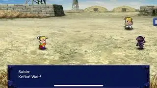 FFVI iOS Kefka is not a Waiter