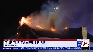 Man describes moment Milford building went up in flames