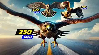 Fastest Birds in the world | Real Speed Comparison | Big Data Factor