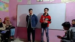 Student's debate on science is boon or bane/english with Akram
