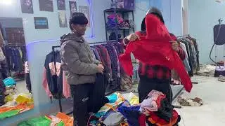 Hindi Thrift Vlog (6) Open Hoodie Bale #hoodie #wintervibes #80kg #thrifted #outfits #lucknow 