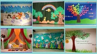 Annual day School decorations ideas || creative school decorations on Annual Function ||