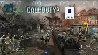 Call of Duty 3 Gameplay (HD) Aps3e Emulator Android | PS3 Emulator