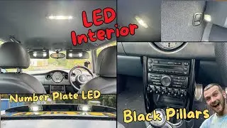 LED INTERIOR + PILLARS FOR MINI COOPER S R53