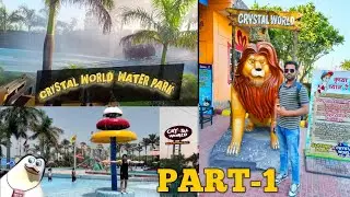 Crystal World Water Park Vlog Part-1 Roorkee Uttarakhand | Summer June 2023 | #vlog #waterpark