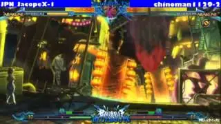 3/26/2014 BB BLUEBOUTS PSN Tournament(Quarterfinals): JPN_JacopeX(Arakune) vs. chinoman1129(Arakune)