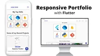 Build Your Own Responsive Developer Portfolio with Flutter part 1