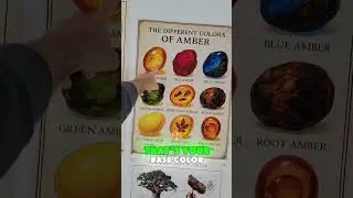 What's the rarest color of amber? #amber #blueamber ##amberjewelry