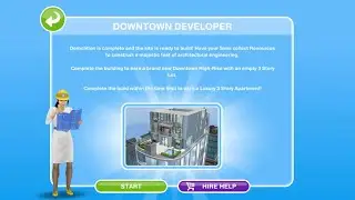 Downtown Developer Quest Walkthrough - Sims Freeplay