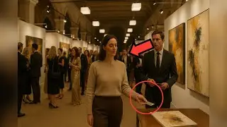 Disprețuită la un t&acirc;rg de artă &mdash; p&acirc;nă c&acirc;nd cumpără 3 tablouri de milioane!