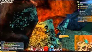 Guild Wars 2-Sand Dune Caverns jumping puzzle-The Silverwastes