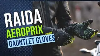 Raida Gear | AeroPrix Gauntlet Gloves | Everyday Motorcycle Gloves