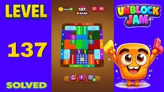 Unblock Jam Level 137 Walkthrough Solution