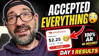 DoorDash Accepting Everything Challenge &ndash; Day 1 Results & Full Breakdown