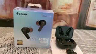 NEW *2022*👍👍 DONNER DOBUDS ONE BT5.2 ANC *IPX4* + APP 12MM DRIVERS *DEEP BASS* EARBUDS