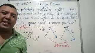 Física Básica, dilatação térmica dos sólidos, exercício 4.