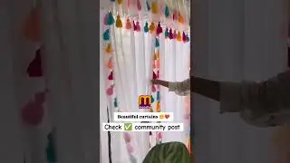 Meesho Beautiful curtains haul Meesho finds curtains haul #meesho #curtains #shorts #trending #short