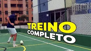 EVOLUA SEU CONTROLE DE BOLA | Treino Completo (7 Exercícios)