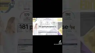 181 Point increase #creditrepair #credit #investing