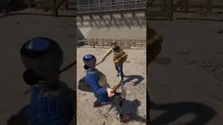 One handed axe and shield | Half Sword