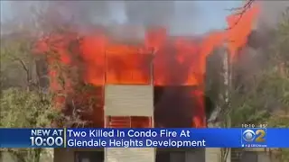 Investigators Probe Fire That Left 2 Dead In Glendale Heights