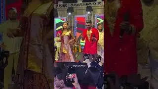 Daisy Shah in Ambikapur first time #dandiya #ambikapur #garba  #shorts