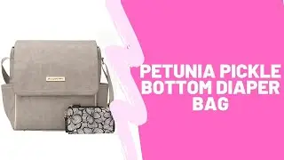 Petunia Pickle Bottom Boxy Backpack | #DiaperBag Review | #petuniapicklebottom