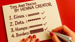 Tips and Tricks Mehndi | Dos & Don&rsquo;ts in Henna | Step by Step Mehandi for Beginners