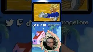Vegeta's Final Flash but it's GBA Graphics - Dragon Ball Z: Supersonic Warriors #shorts