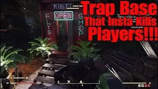 A Trap Camp That Insta Kills Players using Radiation!!! (mrflyfamily&lsquo;s Trap Base!)