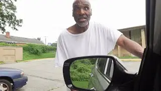 Street interview, “take me away from here before I end up in jail”