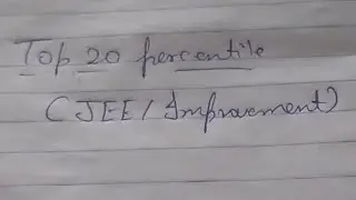 cbse top 20 percentile JEE | Improvement exam 2020