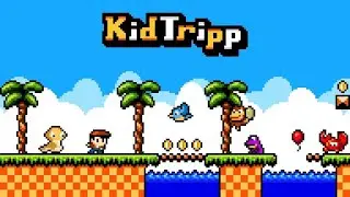 Kid Tripp Full Playthrough 🔸2 Deaths 💀